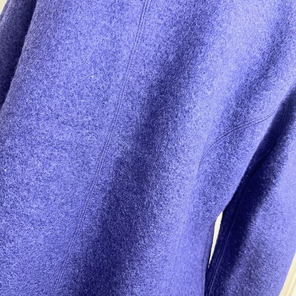 Willi Smith Women’s CARDIGAN Purple Open Front Jacket Sweater Size Large EUC - Picture 4 of 8